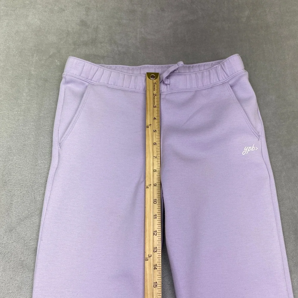 Abercrombie Kids YPB Lavender Purple Flare Leggings‎ Split Hem Size 15/16 Boho
